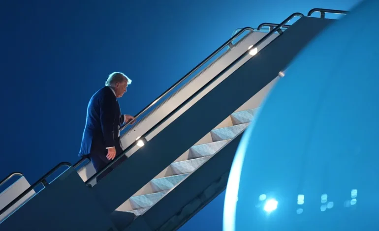 Krieg in Gaza: Donald Trump beendet Nahostreise