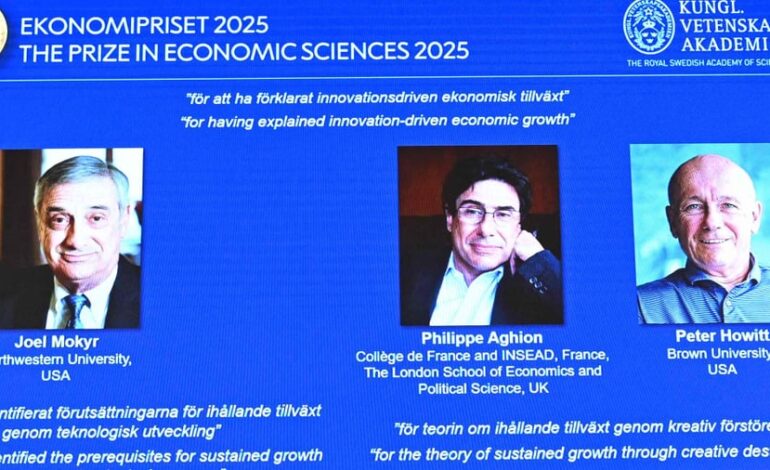 Auszeichnung  : Wachstum durch „kreative Zerstörung“: Der Wirtschaftsnobelpreis ist eine Mahnung für Deutschland